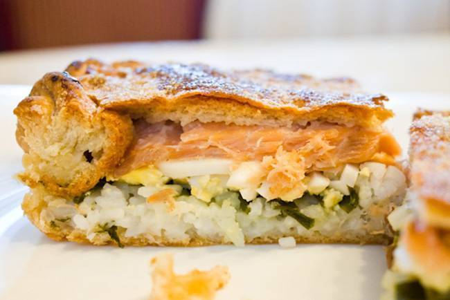 10 лучших рецептов теста для пирога с рыбой и рисом