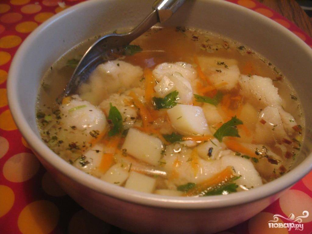 Суп из трески с картофелем