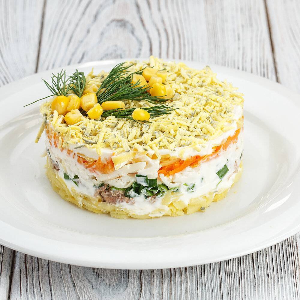 Классический салат мимоза – 9 пошаговых рецептов с фото