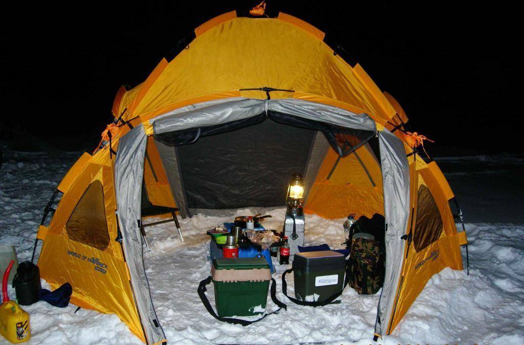 Способы нагрева воздуха в палатке, заводские модели и использование подручных средств