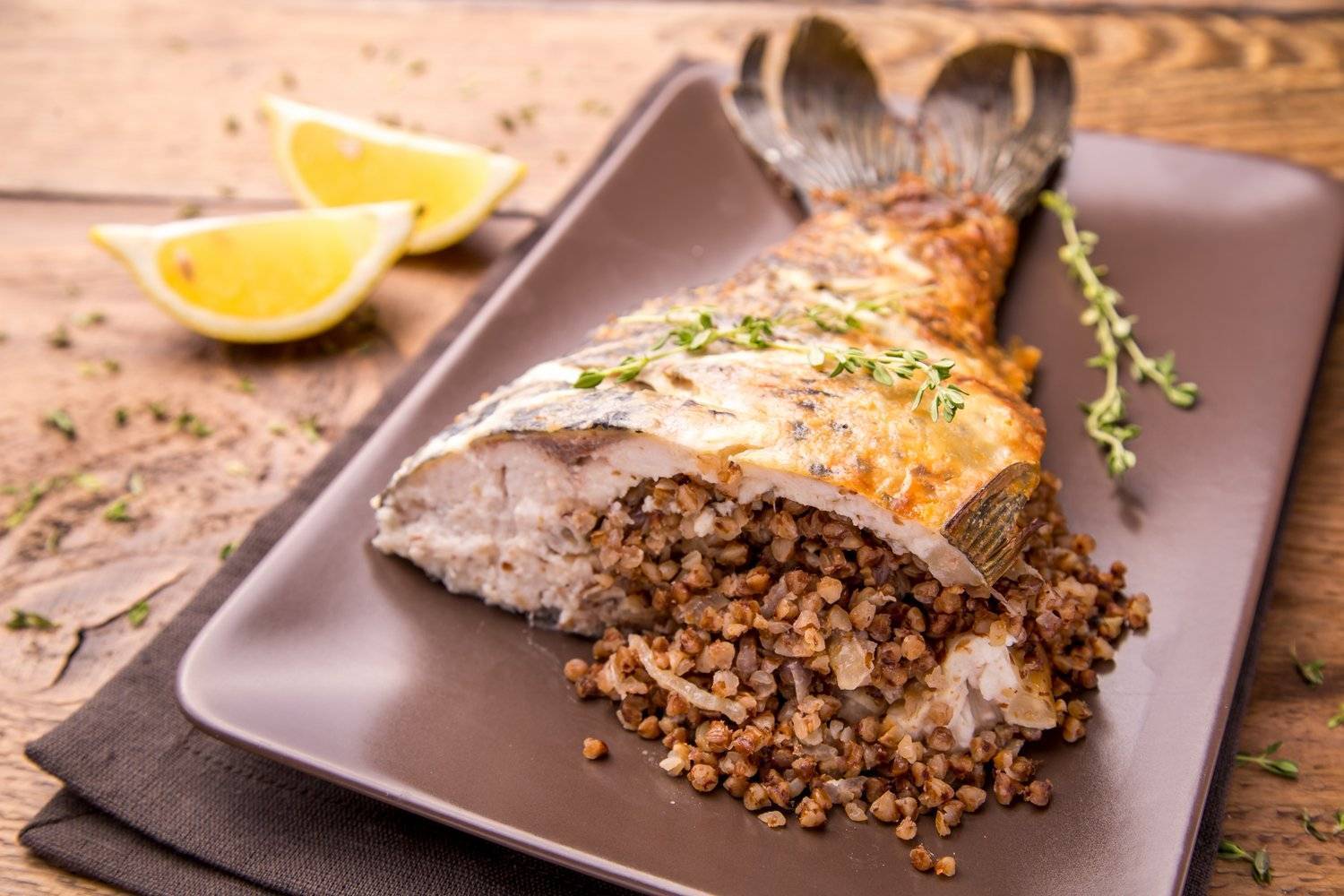 Фаршированная рыба – кулинарный рецепт