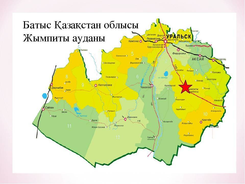 Западный казахстан