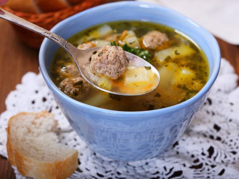 Суп с фрикадельками (9 рецептов с фото) - рецепты с фотографиями на поварёнок.ру