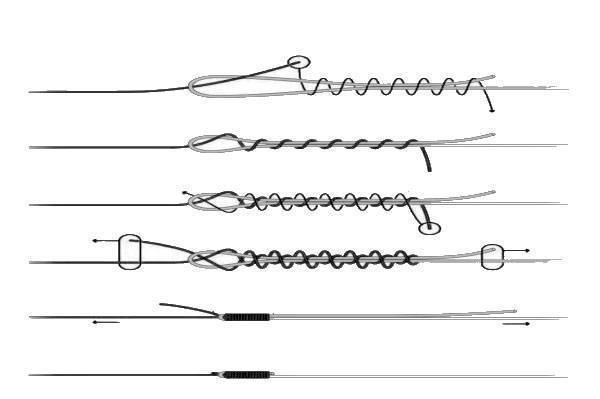 Рыболовные узлы для крючков и поводков: как вязать правильно + видео