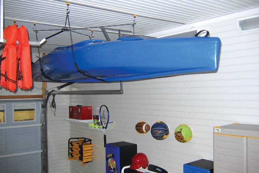 Как хранить лодку пвх в гараже зимой