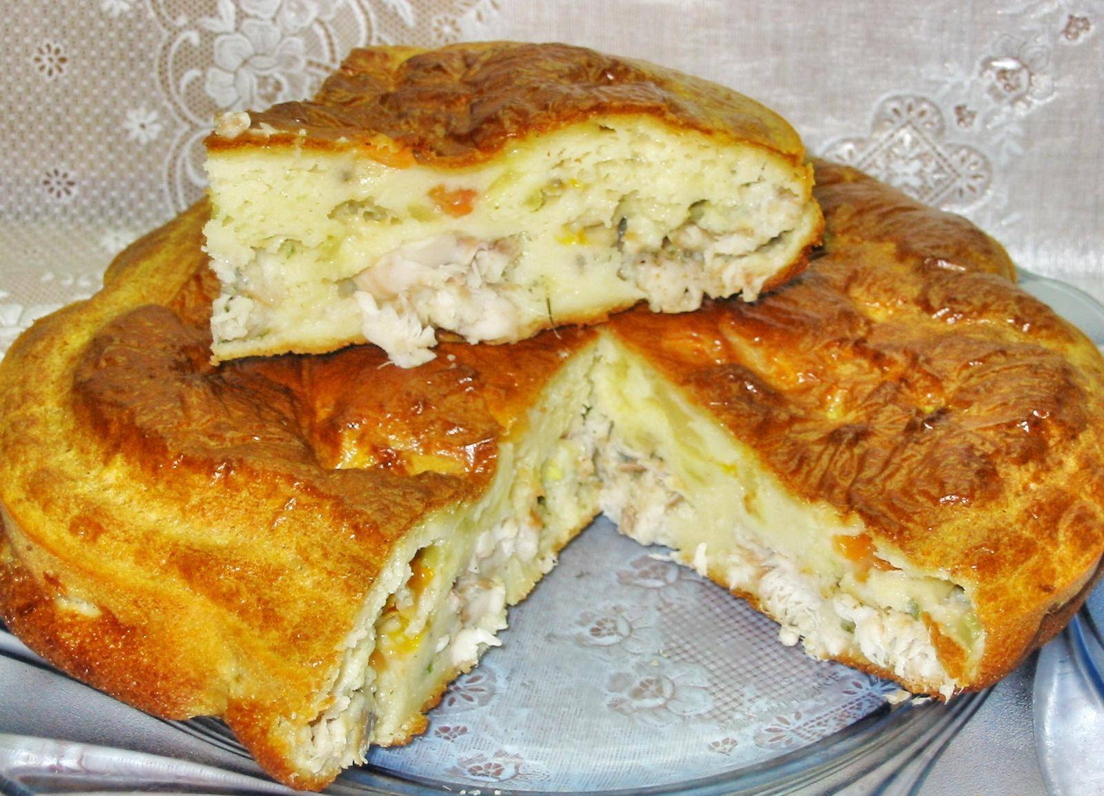 Пирог с рыбой (более 100 рецептов с фото) - рецепты с фотографиями на поварёнок.ру