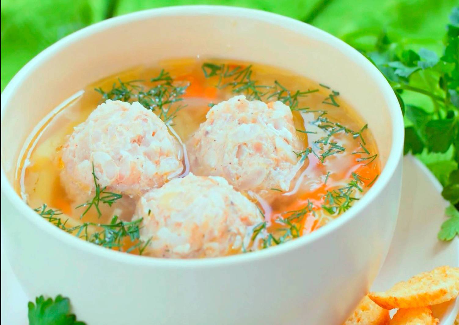 Как сварить суп с рыбными фрикадельками по пошаговому рецепту с фото
