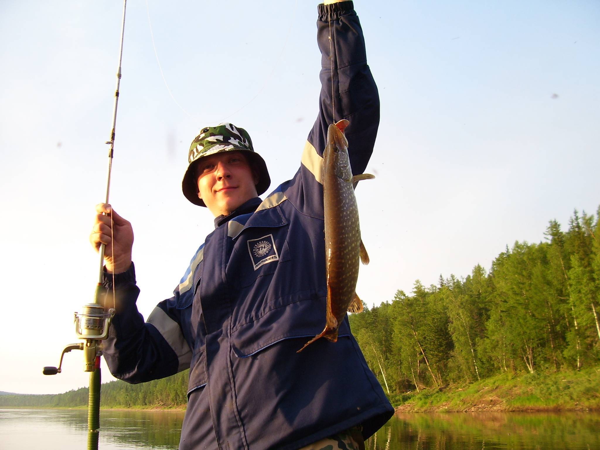 Рыбалка на реке Лена
