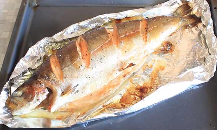 Рецепт приготовления рыбы голец — запекаем в духовке