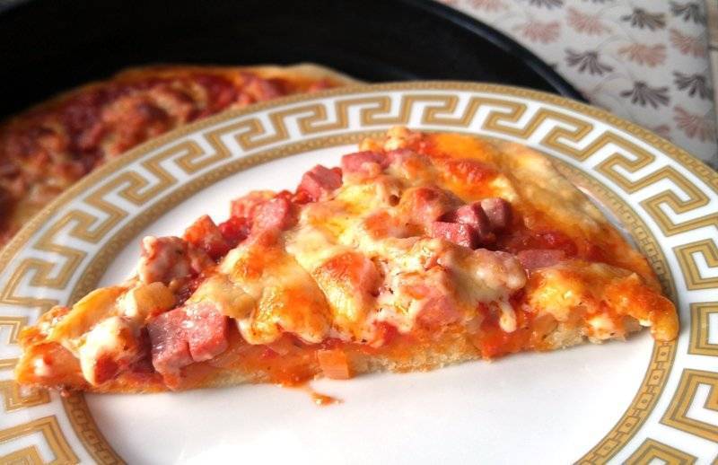 Лучшая пицца с анчоусами, с томатом и моцареллой. пошаговый рецепт сергея джуренко