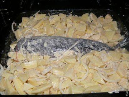 Рыбная запеканка "легкая" – кулинарный рецепт