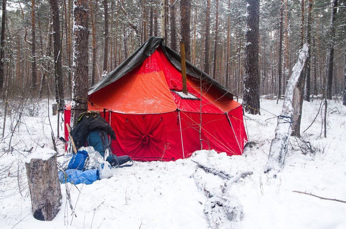 Как выбрать палатку для зимней рыбалки: разновидности и особенности