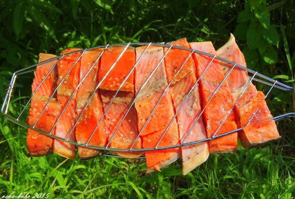 Как замариновать рыбу для жарки на мангале