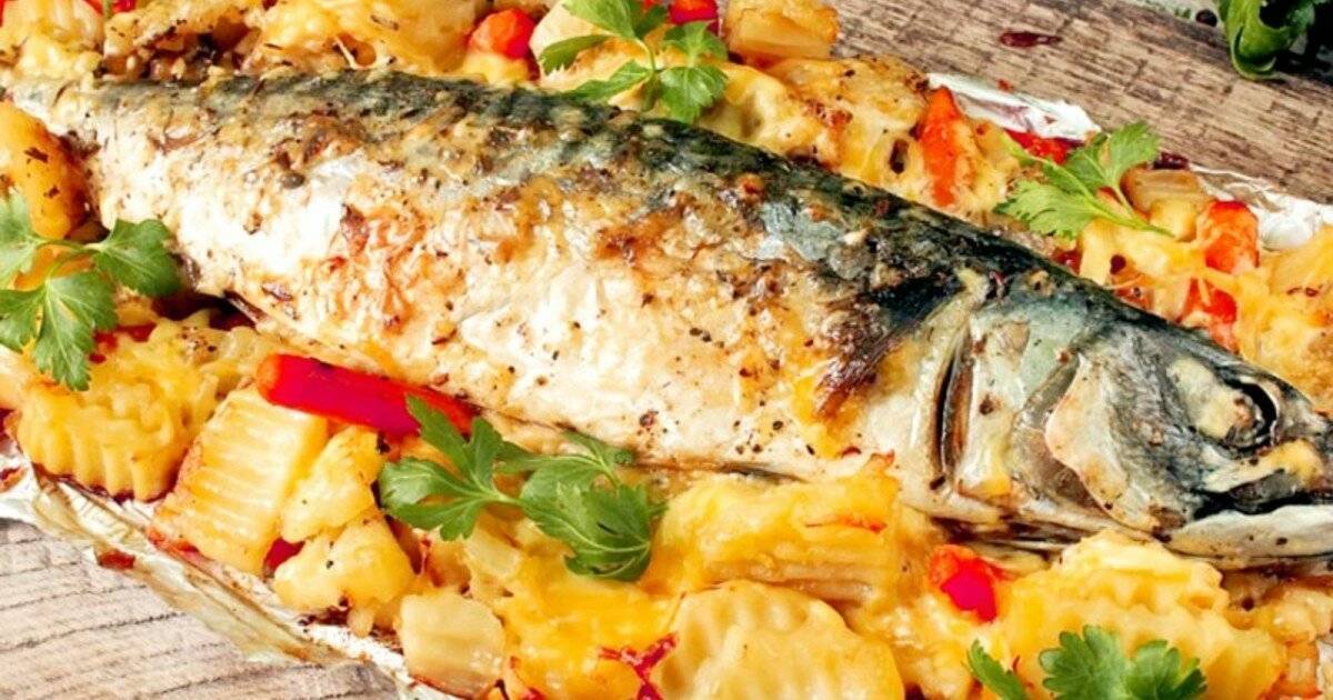 Рыба с картошкой в духовке: готовим в домашних условиях