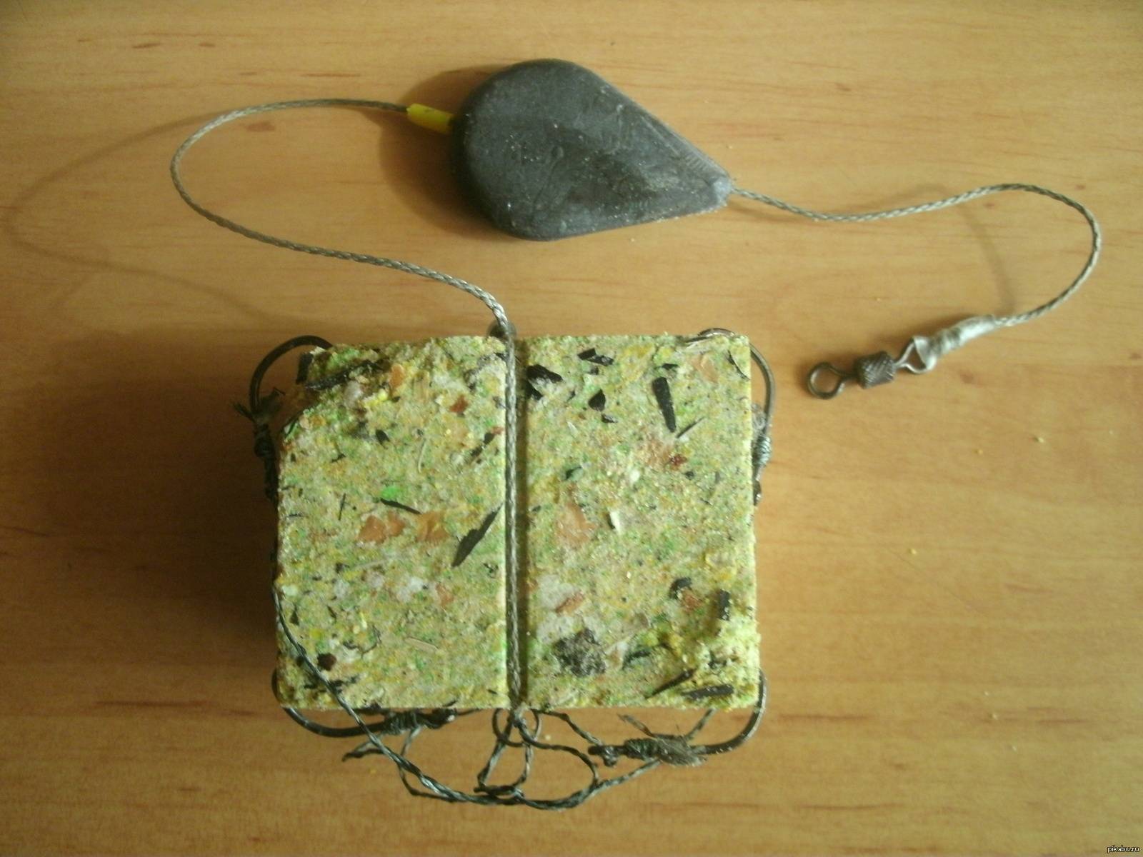 Ловля карпа на макушатник (жмых): схема оснастки, способы изготовления и применения