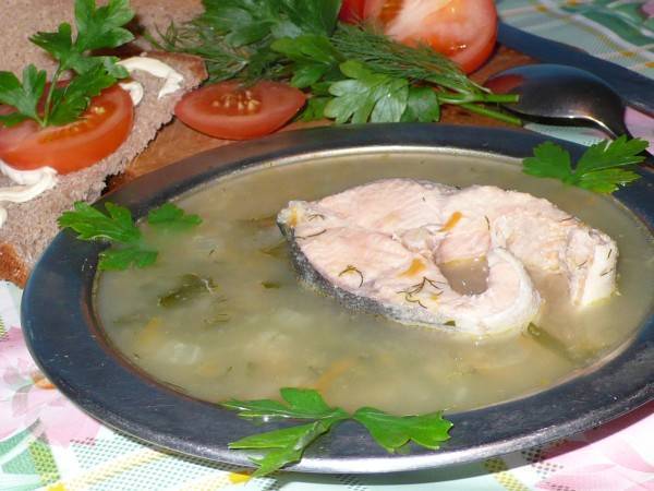Суп из консервированной горбуши – в копилку быстрых рецептов