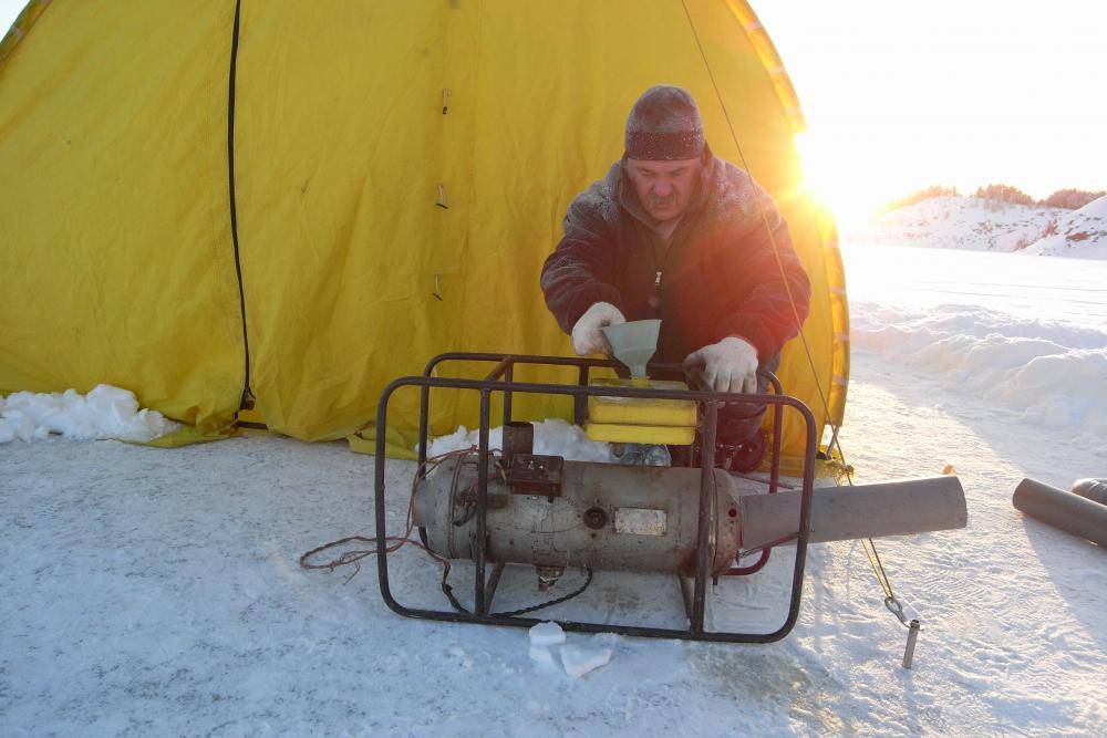 Обогрев палатки зимой на рыбалке без угара: как осуществить своими руками для ночной ловли, как сделать отопление газом, керосином и иным способом