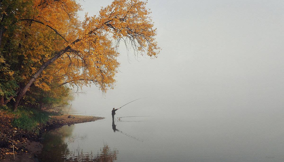 Рыбалка поздней осенью