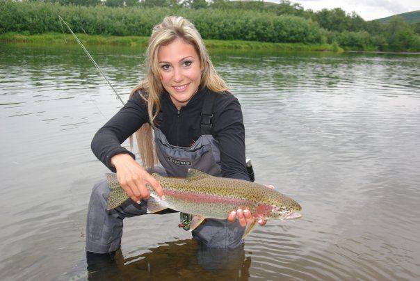 Женская рыбалка нахлыстом – рыбалка онлайн