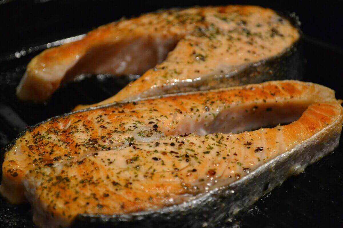 Как приготовить стейк из лосося по рецепту с фото