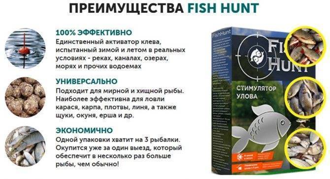 Стимулятор улова fish hunt — реальный отзыв
