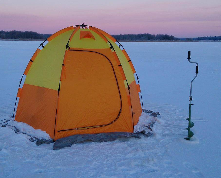 Разновидности палаток для зимней рыбалки: какую выбрать по характеристикам
