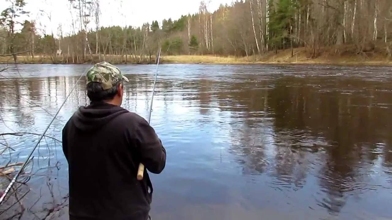 Ловля плотвы в проводку на реке видео