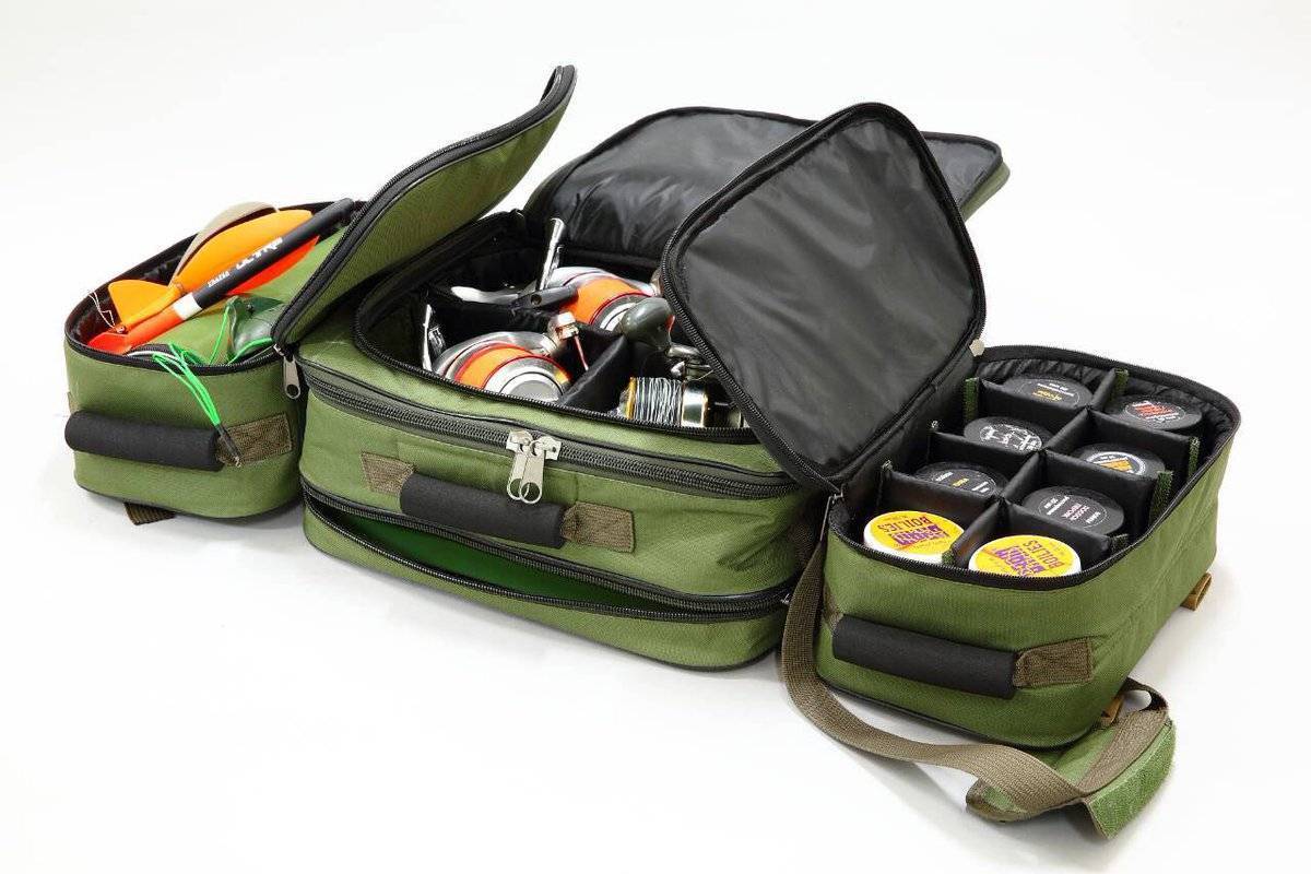 Рыболовные сумки: лучшие модели, какие принадлежности и снасти можно хранить в чемодане для рыбалки