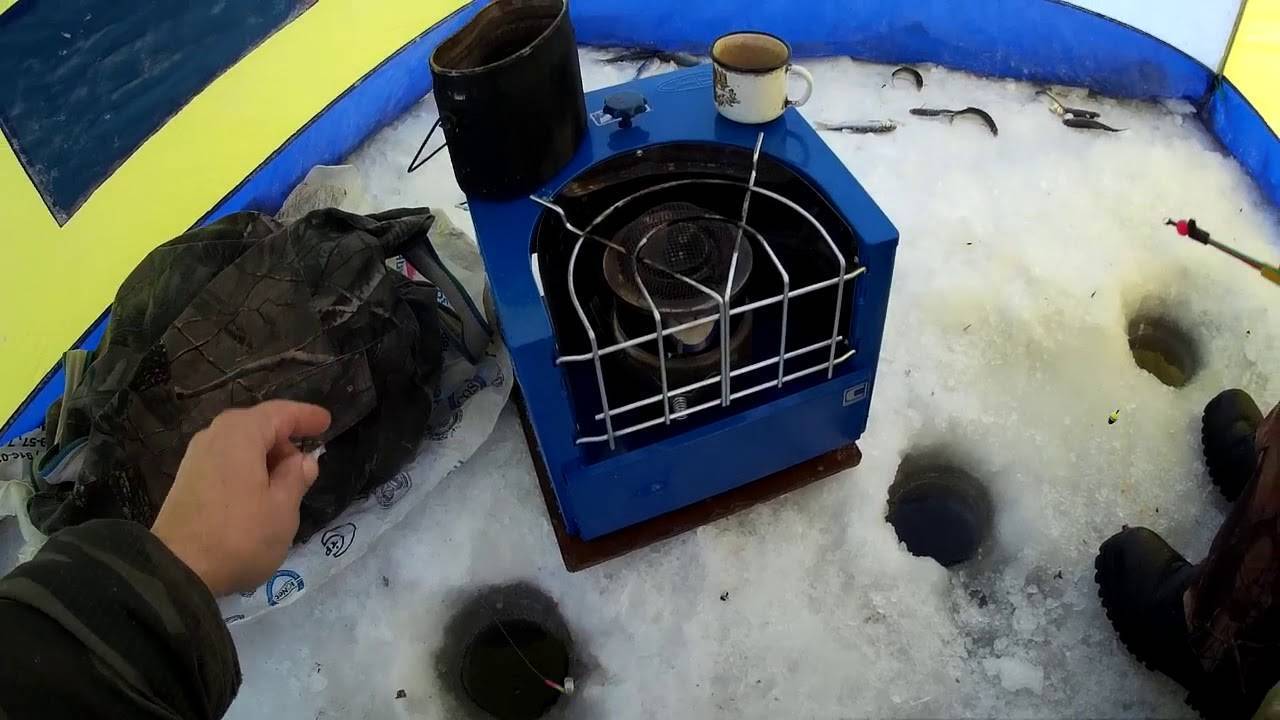 Как сделать отопление в палатке зимой? (видео)