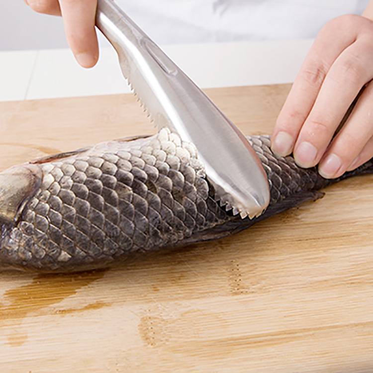 Нож для чисти рыбы от чешуи, классификация других приспособлений для очищения