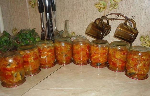 Салат с рыбой