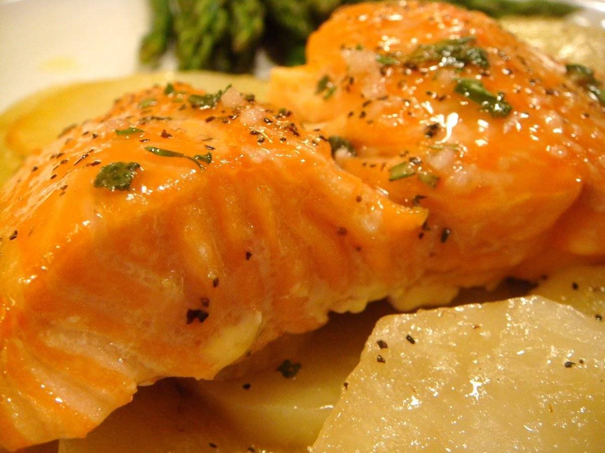 Рецепты из лосося
