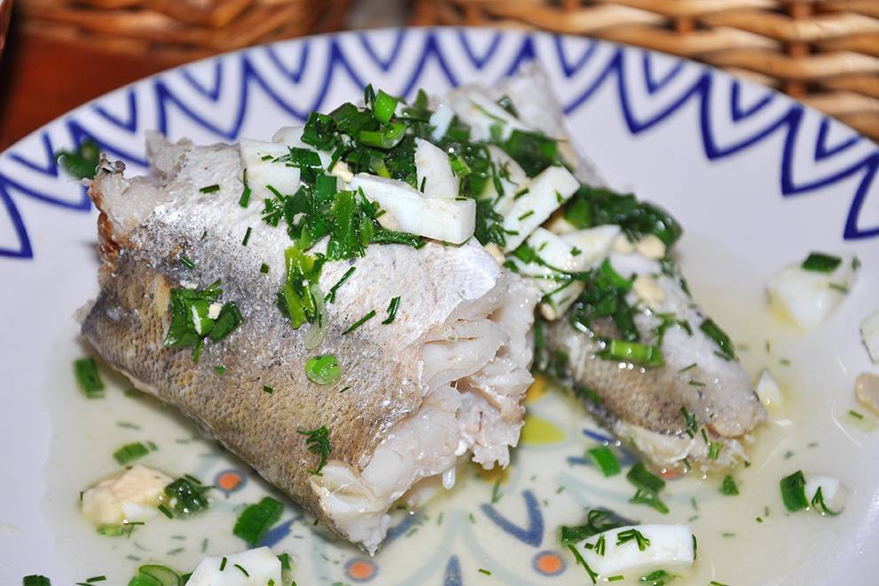 Польский соус к рыбе со сметаной