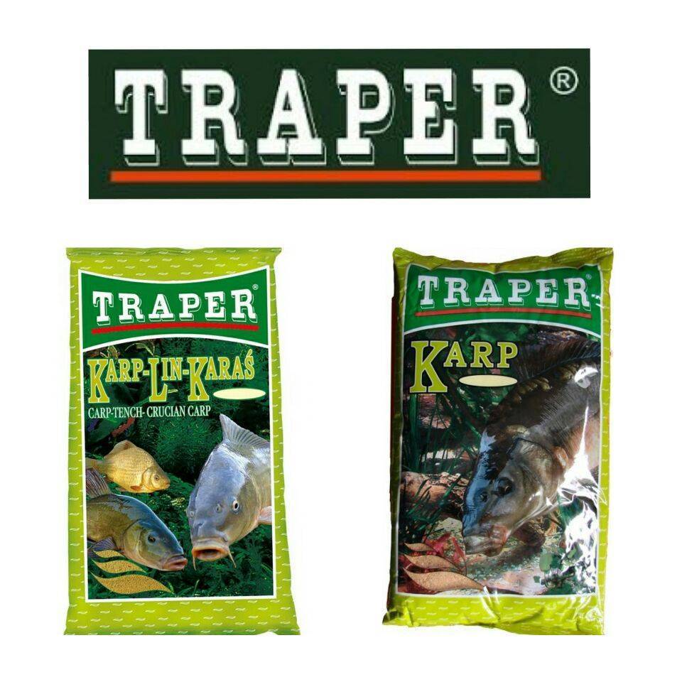 Прикормка Traper для ловли леща, карася и плотвы