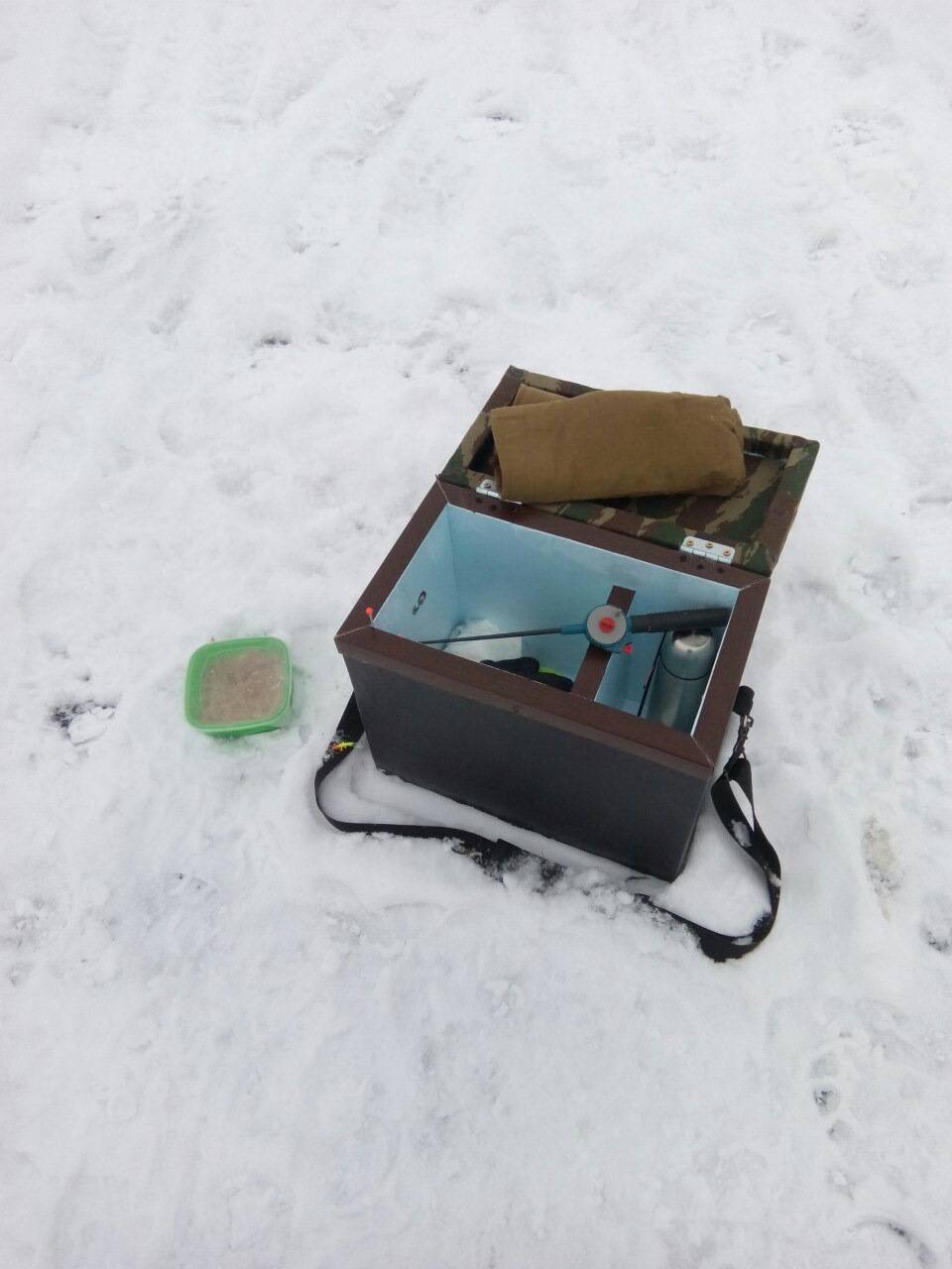 Делаем рыболовный ящик для зимней рыбалки своими руками