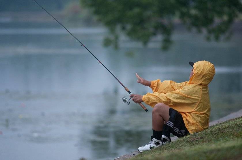 Клюет ли рыба в дождь: особенности рыбалки под дождем и после