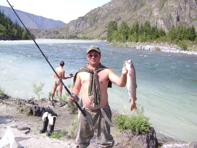Рыбалка в районе алтая