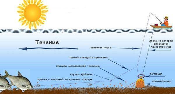 Ловля леща на кольцо с лодки: монтаж и изготовление