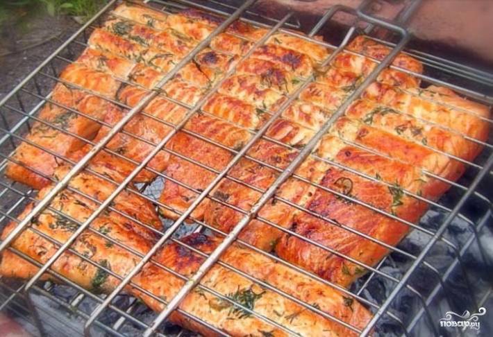Маринад для красной рыбы: рецепты, как замариновать для шашлыка на решетке или мангале