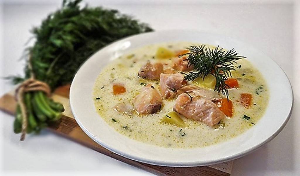 Финская уха или финский суп с лососем и сливками рецепт классический лохикейтто и калакейтто