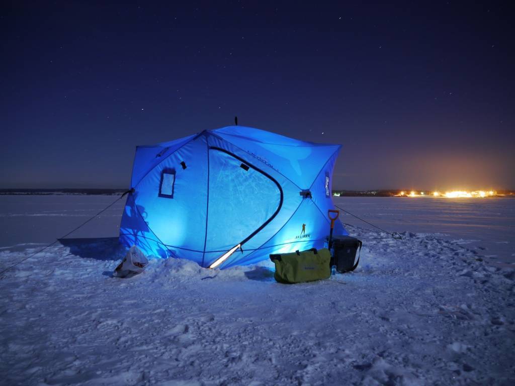 Лучшие зимние палатки для рыбалки