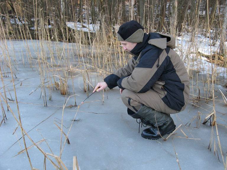 Ловля щуки зимой со льда