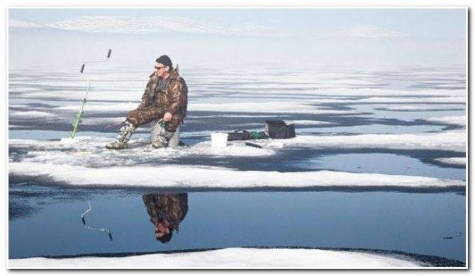 Как ловить карася по первому льду на пруду