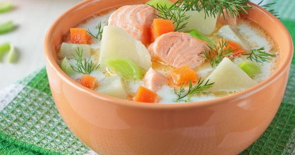 Финский сливочный рыбный суп – кулинарный рецепт