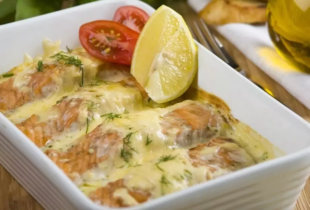 Рыба в сырном суфле – кулинарный рецепт