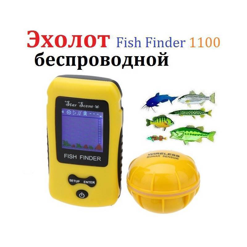 Обзор эхолота fish finder ff 1108-1