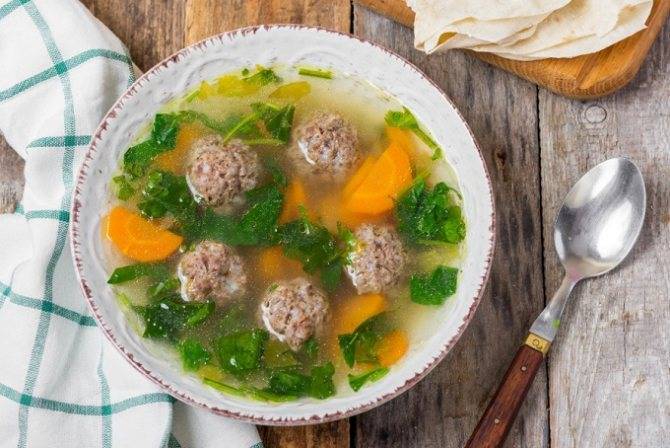 Суп с фрикадельками (9 рецептов с фото) - рецепты с фотографиями на поварёнок.ру