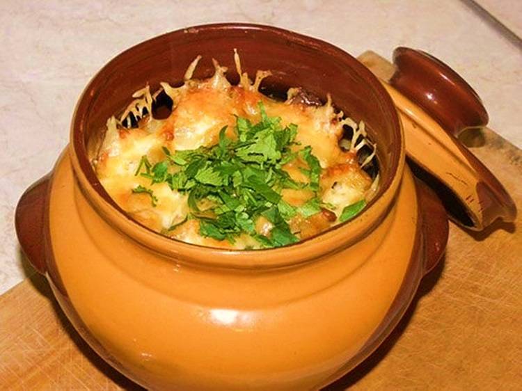 Рыба в горшочке в духовке с картошкой: выбираем рецепт и готовим царское жаркое | в духовке